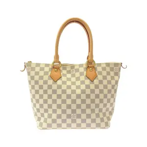Pre-owned Louis Vuitton Canvas Tote Bags Saleya Damier Azur Tote Bag