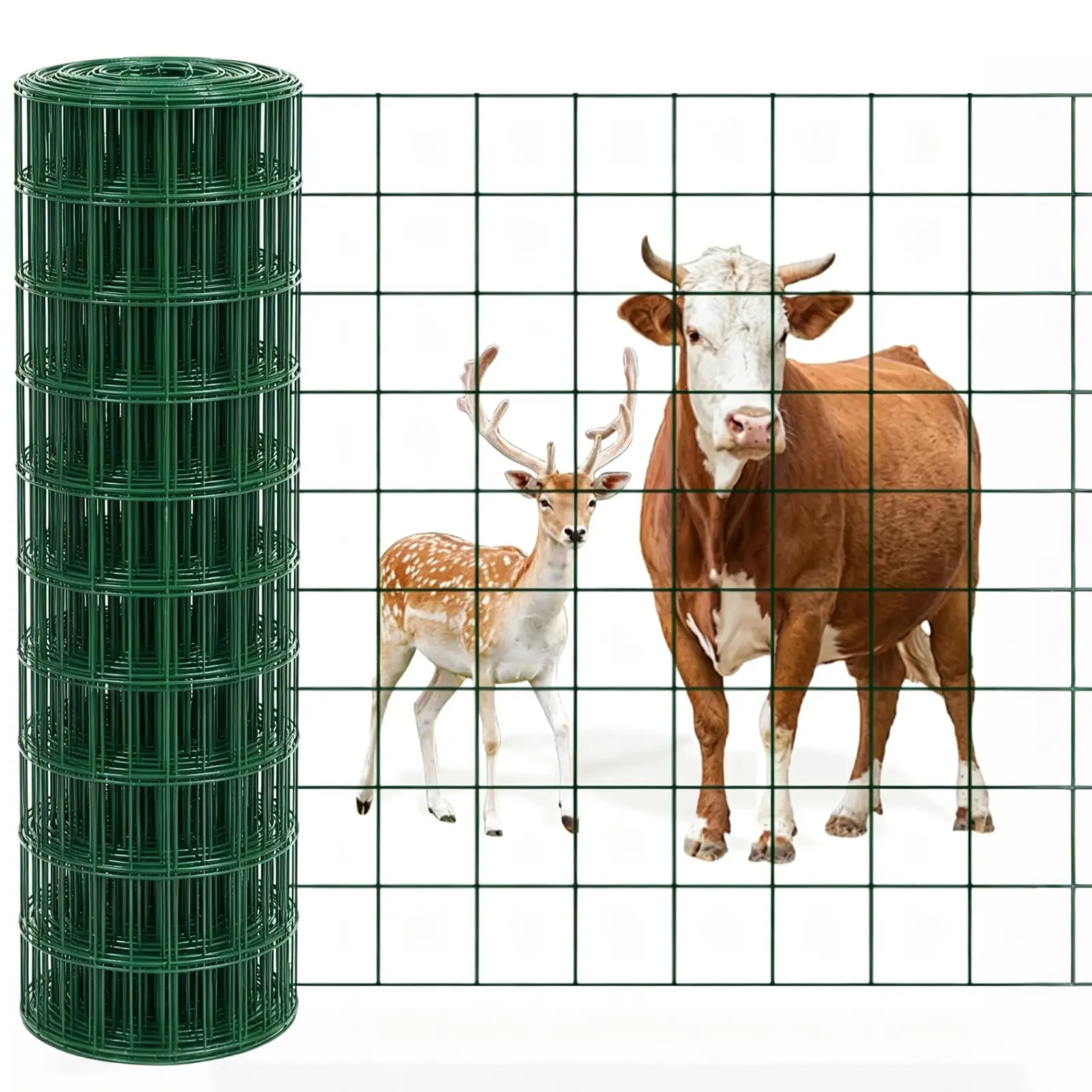 Galvanized Welded Hardware Cloth - Chicken Wire Fence for Poultry Netting, Garden Raised Beds, and Home Improvement Cage Screens