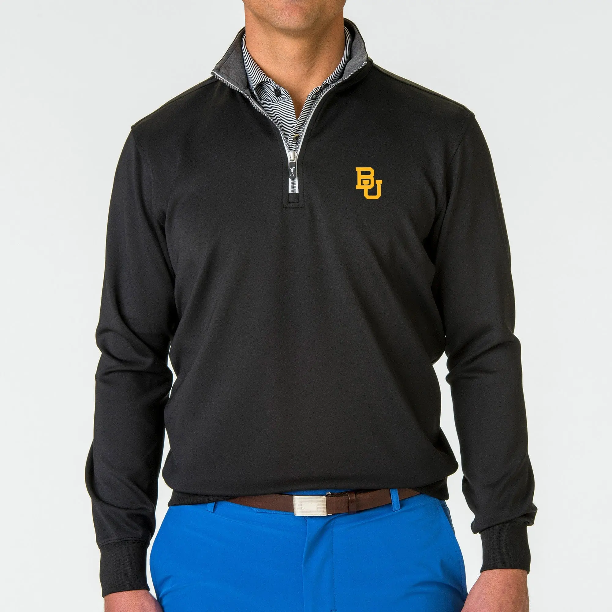 Baylor | Caves Quarter Zip Pullover | Collegiate