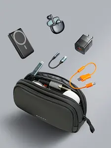 Travel Digital Storage Bags, Multi-Layer Data Cables Organizer, Electronics Organizer Travel Case, Cable Organizer for Daily Business Trips