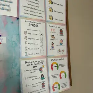 Laminated Calm Down Corner Posters