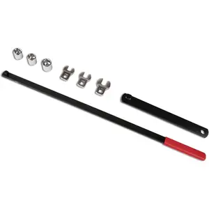 8PCS Serpentine Belt Tool Kit, Belt Tensioner Wrench Set 3/8" & 1/2" Drive for Automotive Engine Maintenance, Car Tools, Tools For Mechanics