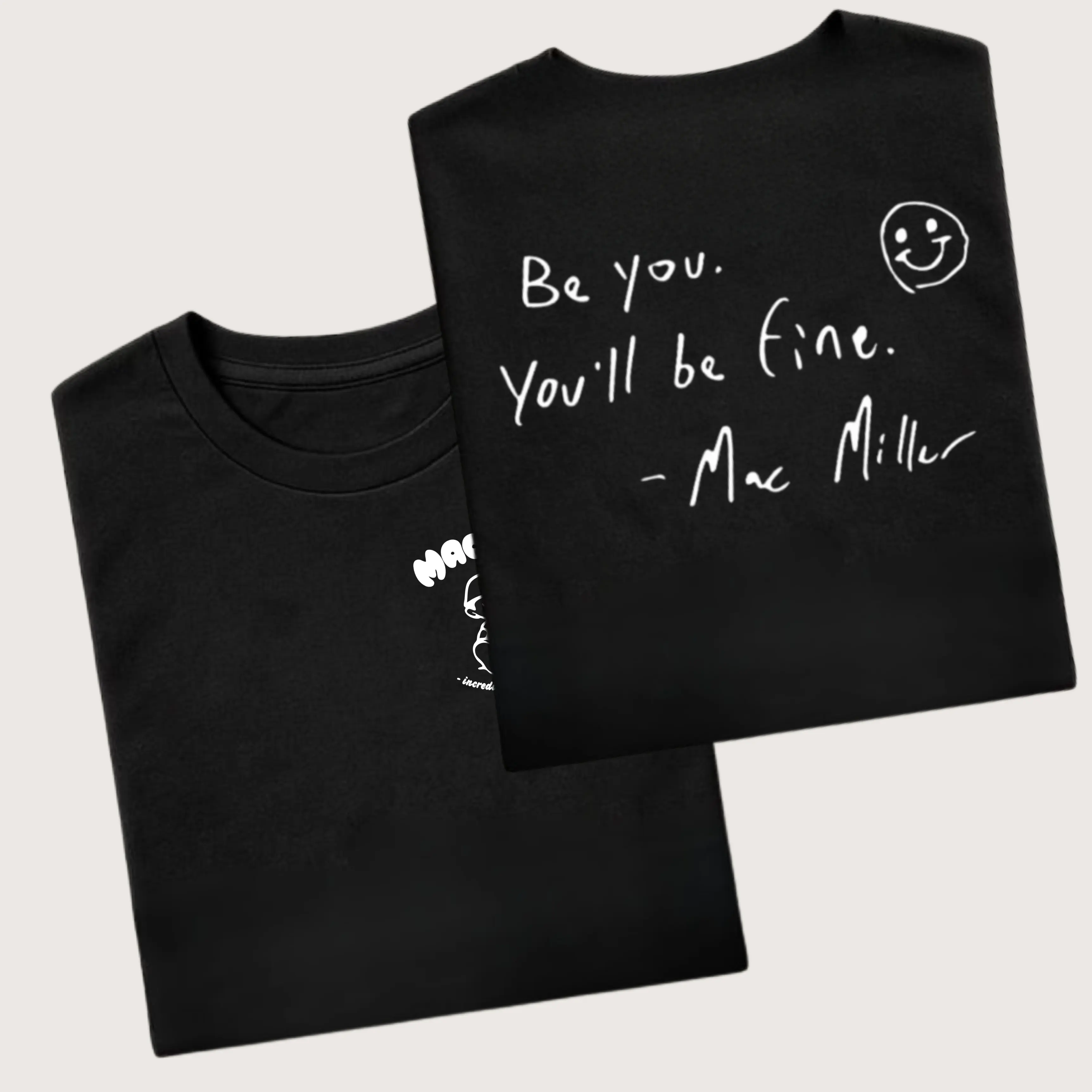 Mac Miller Be You You'll Be Fine Shirt Vintage Hip Hop Rap Tee, Mac Miller Quote Shirt, Retro Hip Hop Rapper Graphic T-shirt, Unisex Clothing, Gift For Her, MADE IN USA