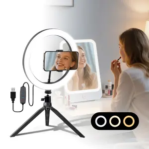 12" Video Light With 7.48" Stand – LED Selfie Ring Light For Phones And Cameras – Adjustable For Makeup, Live Stream, Photography – Perfect For Spring, Memorial Day & Easter #TikTokShopStockUp #TikTokShopMothersDay