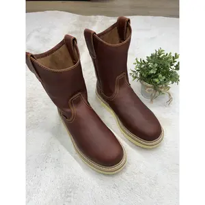 Botas de trabajo de cuero para hombre Mil Rayas