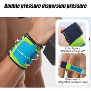 1 wrist rest, suitable for men and women with carpal tunnel syndrome, weightlifting, fitness and pain relief wristbands
