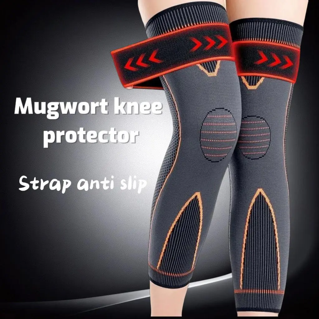 Aicao knee protection for warmth, anti-cold legs for men and women, and an anti-slip leg protection for older in autumn and winter. Adjustable compression socks,relieve joint pain.,Gift