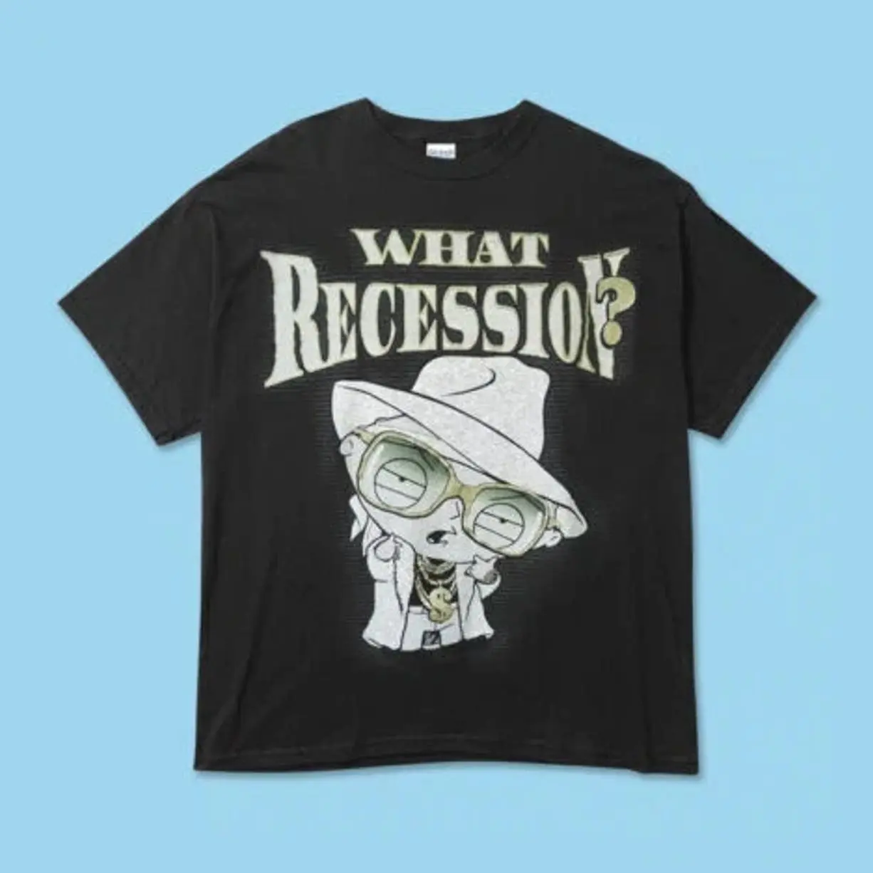 Vintage 2000s Stewie Family Guy What Recession retro style T shirt T