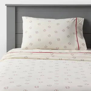 Full Baseball Kids' Cotton Sheet Set - Pillowfort