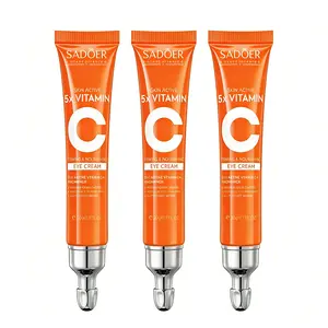 3PCS SADOER Premium 5x Vitamin C Eye Cream | 20g | Skin-Active Formula for Hydration, Nourishment & Firming