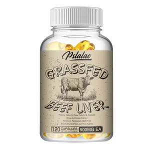Pslalae - Grass Fed Beef Liver, Supports Energy Production, Detoxification, Digestion, Immunity and Full Body Wellness, Non-GMO, Freeze Dried Liver Health Supplement, 120