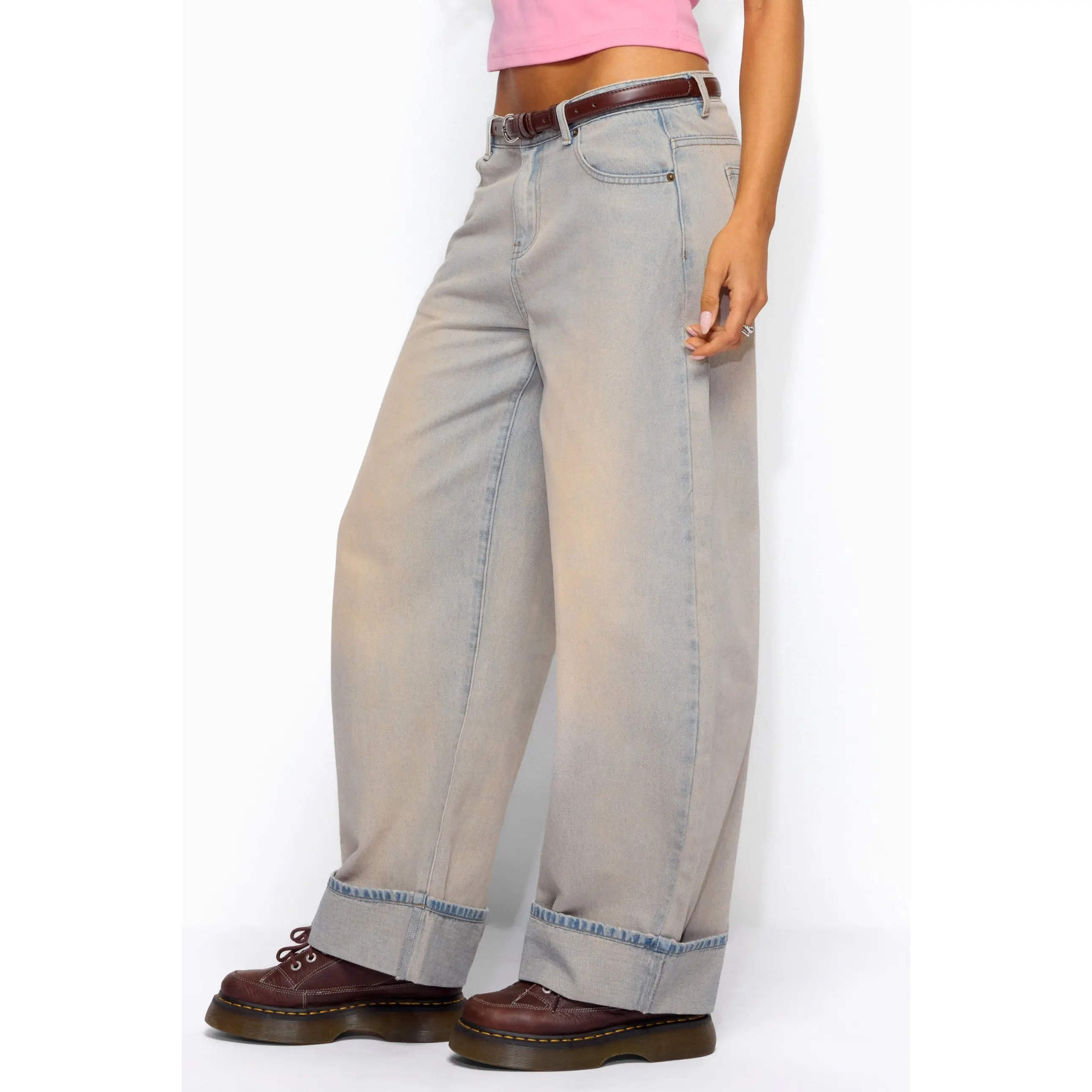 Kella Low Rise Baggy Jeans