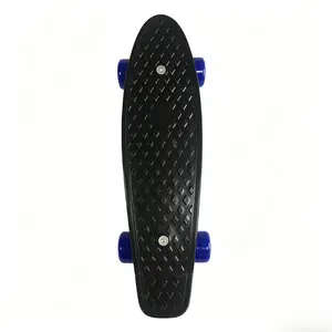 Mini Cruiser Skateboard Lightweight Portable Mini Skateboard for Beginners Kids Teens Adults