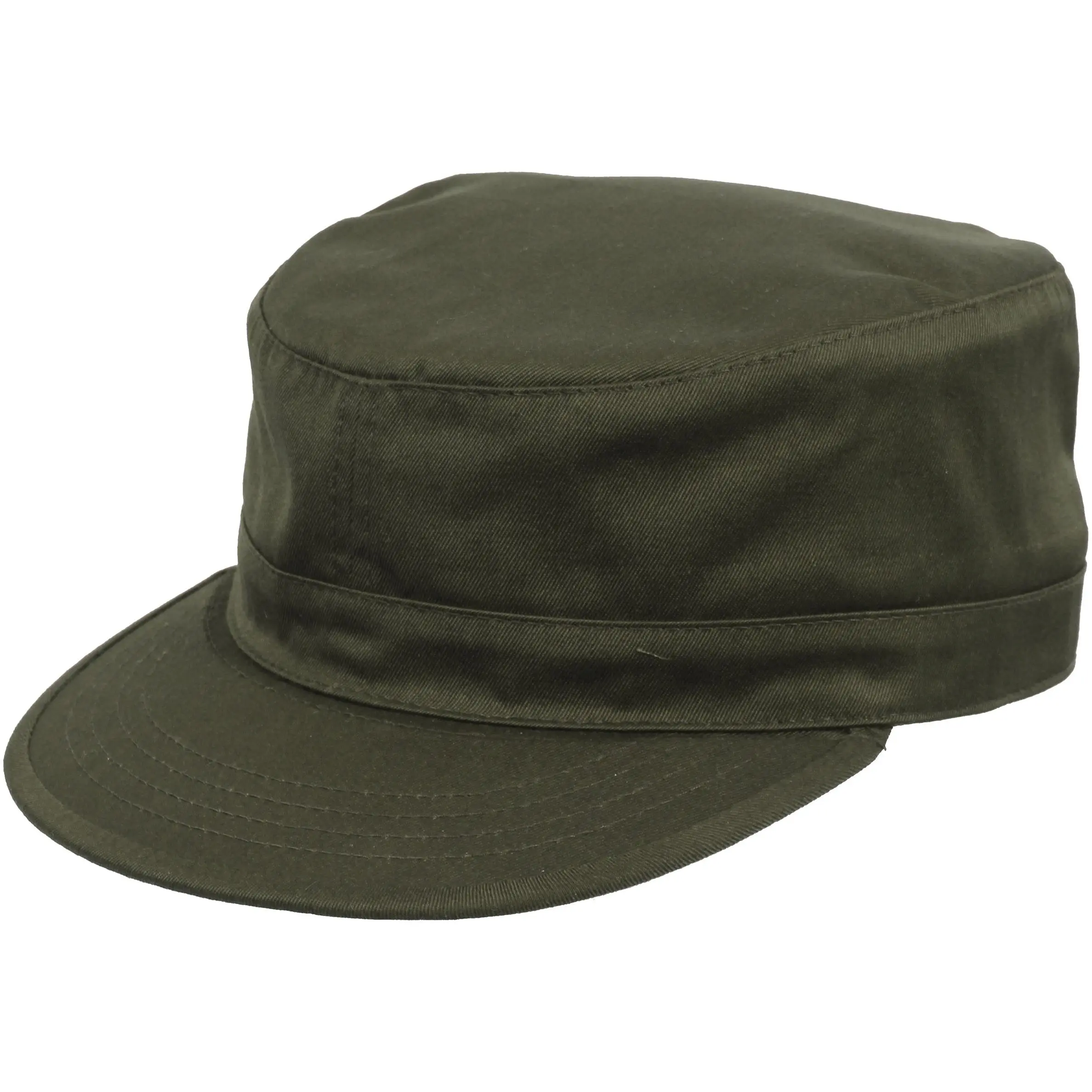 Unisex US Military Adjustable Army Hat - Olive Drab, Sturdy Polyester Cotton Adjustable Outdoor Cap, Military Look