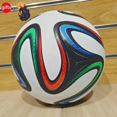 Size 5 Soccer Ball, Seamless Wear-resistant High Elasticity Leather Football, Professional Sports Ball & Training Ball for Adults & Teens, Soccer Ball Collection for Football Lovers, Christmas Gift, Football Equipment, Football Balls