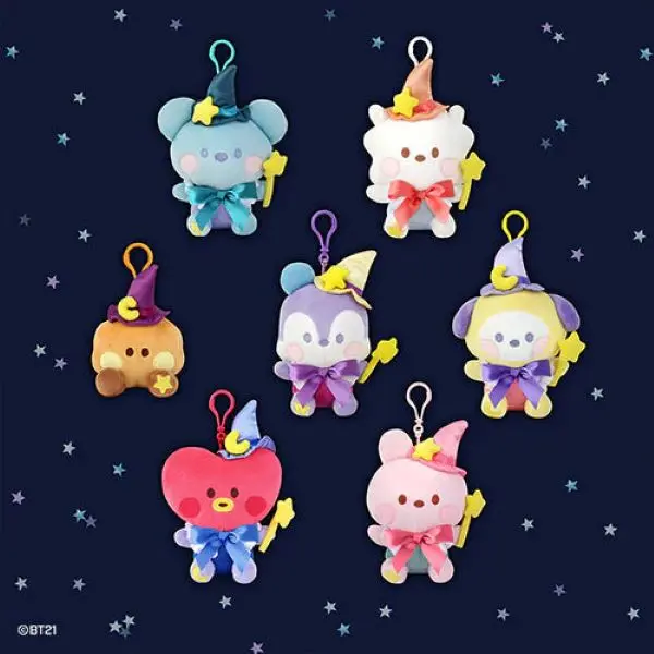 BT21 PLUSH MAGICIAN KEYRING -
