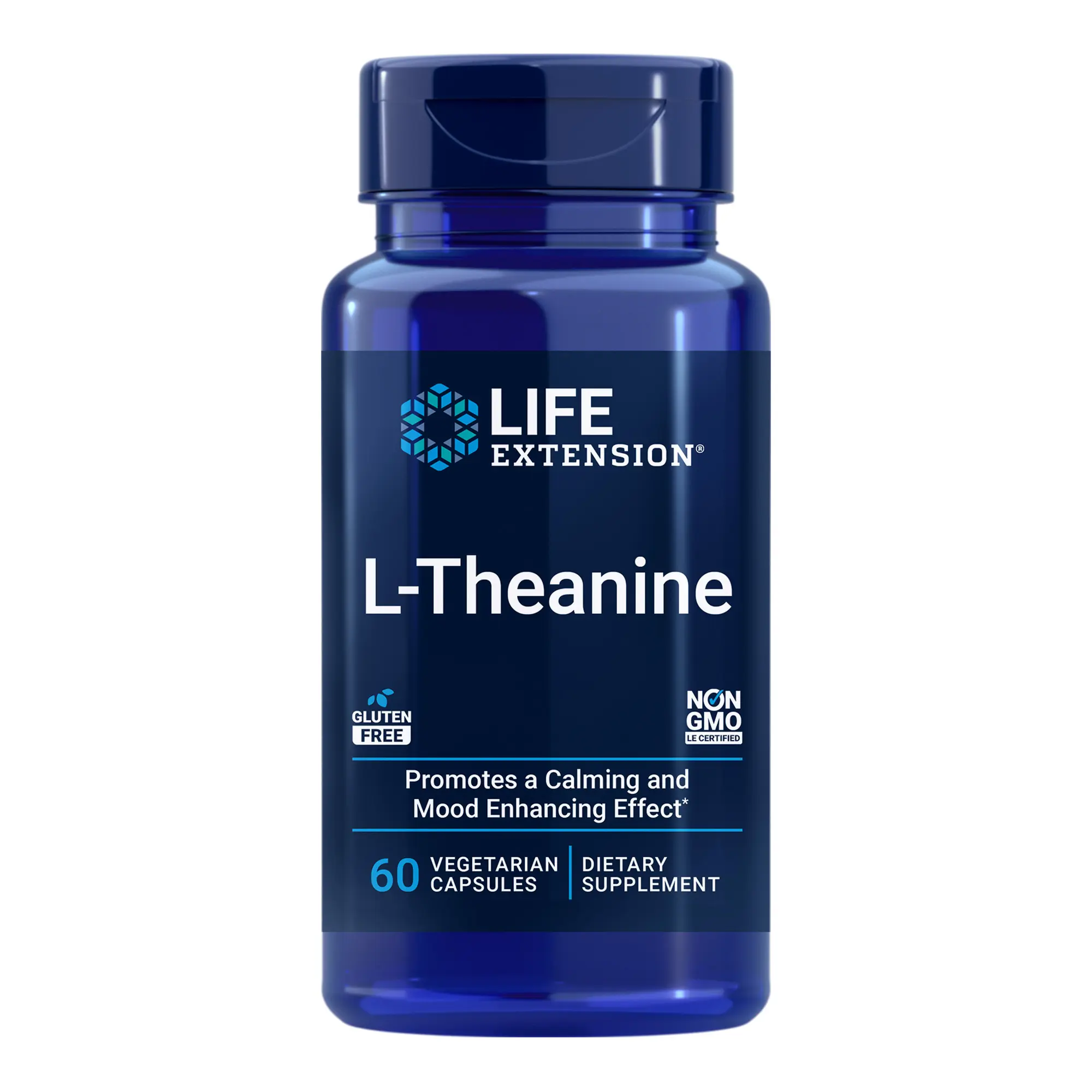 Life Extension L-Theanine 60 Vegetarian Capsules Life Extension L-Theanine 60 Vegetarian Capsules