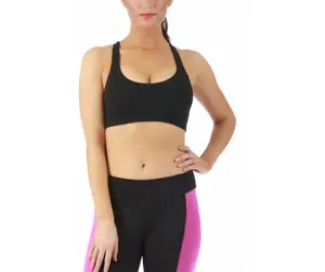 INSTANT FIGURE Racerback Crop Top 144019 – Women’s Sleeveless Stretch Crop Top with Racerback Design, Elastic Hem, Lightweight Cotton Blend, Made in USA