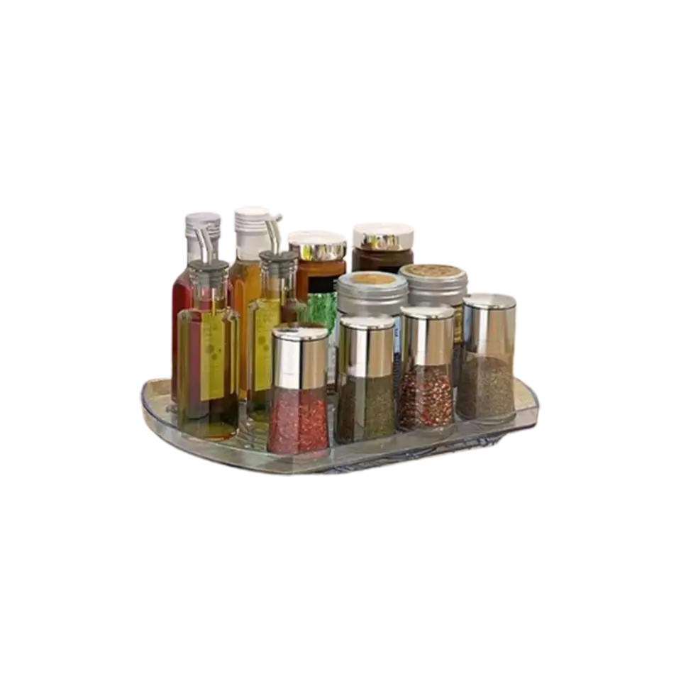 Kitchen Organizer - Refrigerator Rotating Tray - Organiser