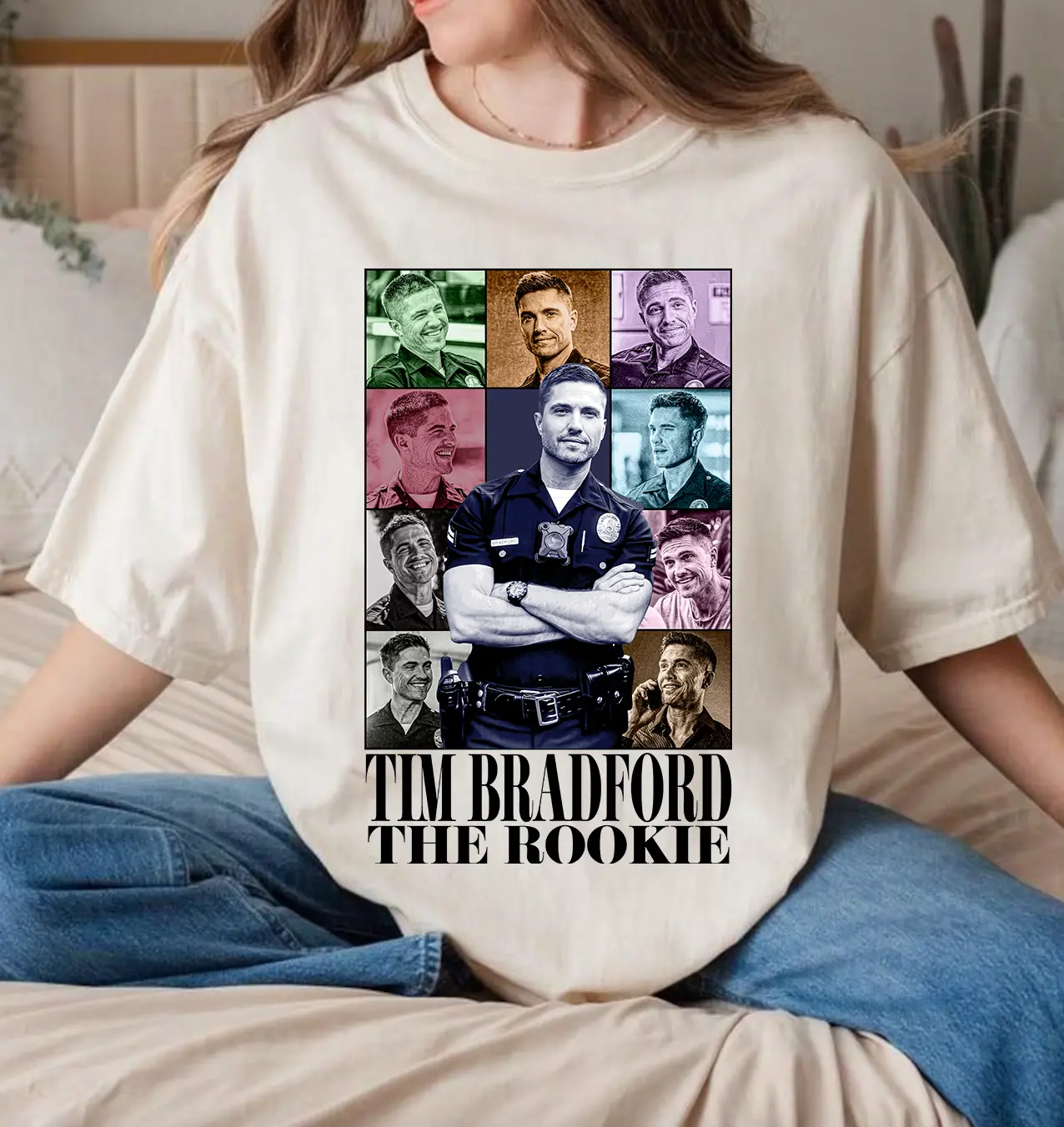 Tim Bradford The Rookie Shirt Cotton Top