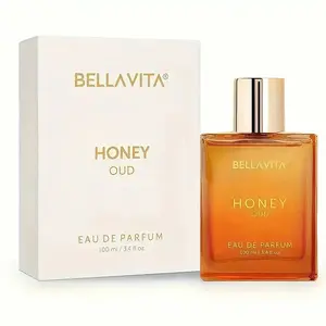 Luxury Honey Oud Eau de Parfum | 100ml (3.4 fl oz) | Unisex Fragrance | Notes of Sweet Honey, Bergamot, Oud, and Amber | Birthday Special