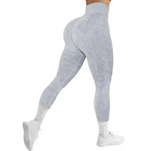 Hijesse Women's High Waist Seamless Spring and Summer Leggings-Slim Leggings, Comfortable and Breathable Plastic Sportswear, Spring and Summer Sports Yoga & an Ideal Choice for Casual Wear, It is a Must-Have Spring & Summer Clothes for Women.
