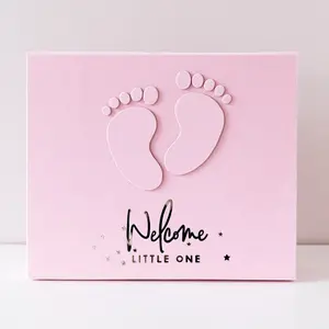 Premium Baby Scrapbook And Photo Album for Newborn Girl 0-12 Months
