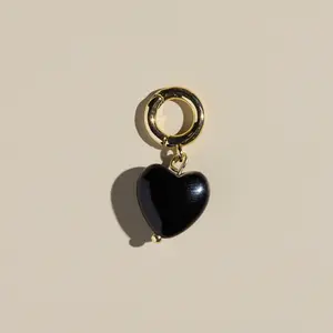 Black Heart Charm