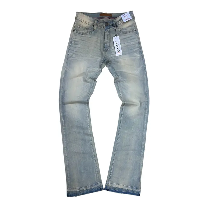 P537 - Essntl Stretch Stacked Flare Jeans