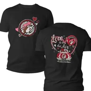 Buc-Ee’s Valentine Day 2025 Unisex T Shirt For Couples, Mens, Womens, Cotton Tops Womenswear Crewneck