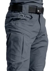 Spring & Autumn Outdoor Tactical Casual Multi-Pocket Fitted Trousers Workwear-style trousers crafted from durable, breathable fabric Quick-drying long trousers designed to carry multiple tools Ideal for outdoor professionals Pants