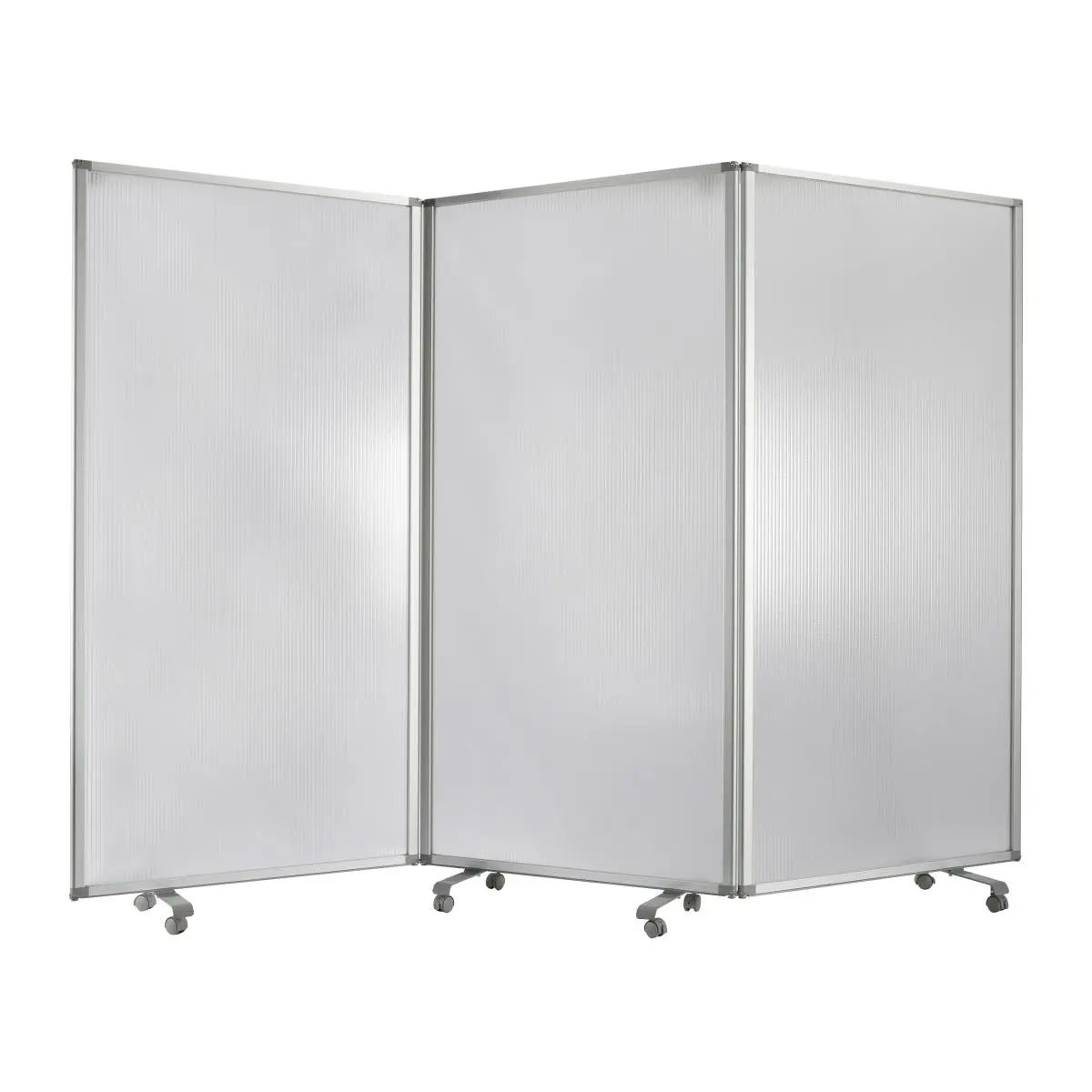 212 MAIN Resilient Screen Gems Indoor Room Divider, White, for Indoor Use