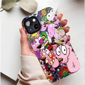 Crazy Cartoon Phone Case Vibrant Design for Retro Cartoon Fans & Teens - Durable Shockproof Case with Retro Characters, Compatible with iPhone 11/12/13/14/15/16 (Pro Max/Plus) Protection Cover Protective Casing