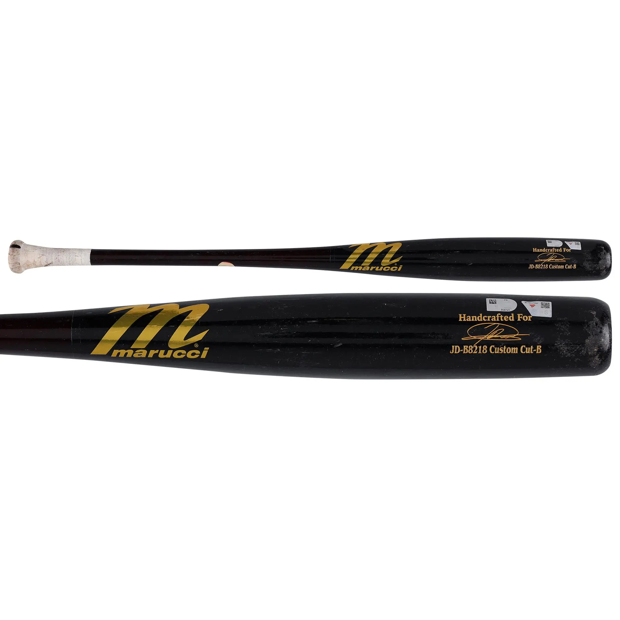 Jasson Dominguez New York Yankees Game-Used Black Marucci Broken Bat vs. Baltimore Orioles on September 18, 2025 - Fanatics Authentic Certified