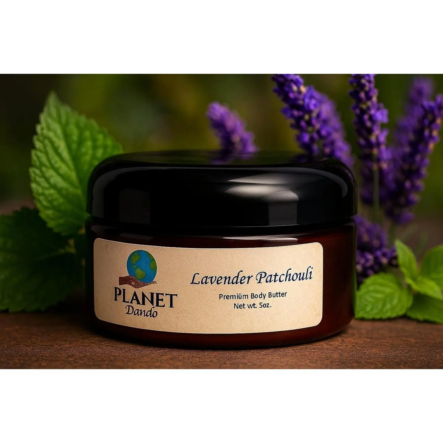 Lavender Patchouli Whipped Body Butter, Nourishing, Rich Shea Butter 8oz (Pack of 1) (asian tea blossom)