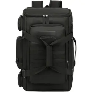 Large Travel Duffle Bags Backpack for Men Women, 50L  Gym Bag with Wet Pocket,  Travel Bag Carry  Backpack Weekender Overnight Backpack for Workout, Fitness, Outdoor, Business Black