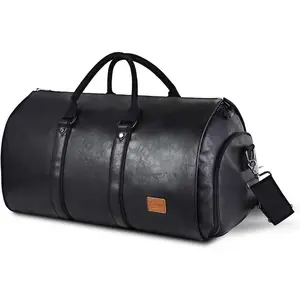 Convertible Travel Garment Bag,Carry on Garment Duffel Bag for Men Women - 2 in 1 Hanging Suitcase Suit Business Travel Bag