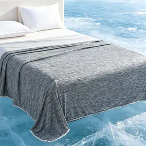 Cooling Blanket for Queen Size & King Size Bed, Summer Blanket for Hot Sleepers and Night Sweat, Thin Breathable Cooling Blanket for Couch or Bedroom, Stay Cool and Sleep Better All Summer，Travel & Everyday Sleep Comfort