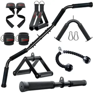 Cable Attachments for Gym,Cable Machine Accessories for Home Gym, Triceps Pull Down, LAT Pull Down Weight Fitness