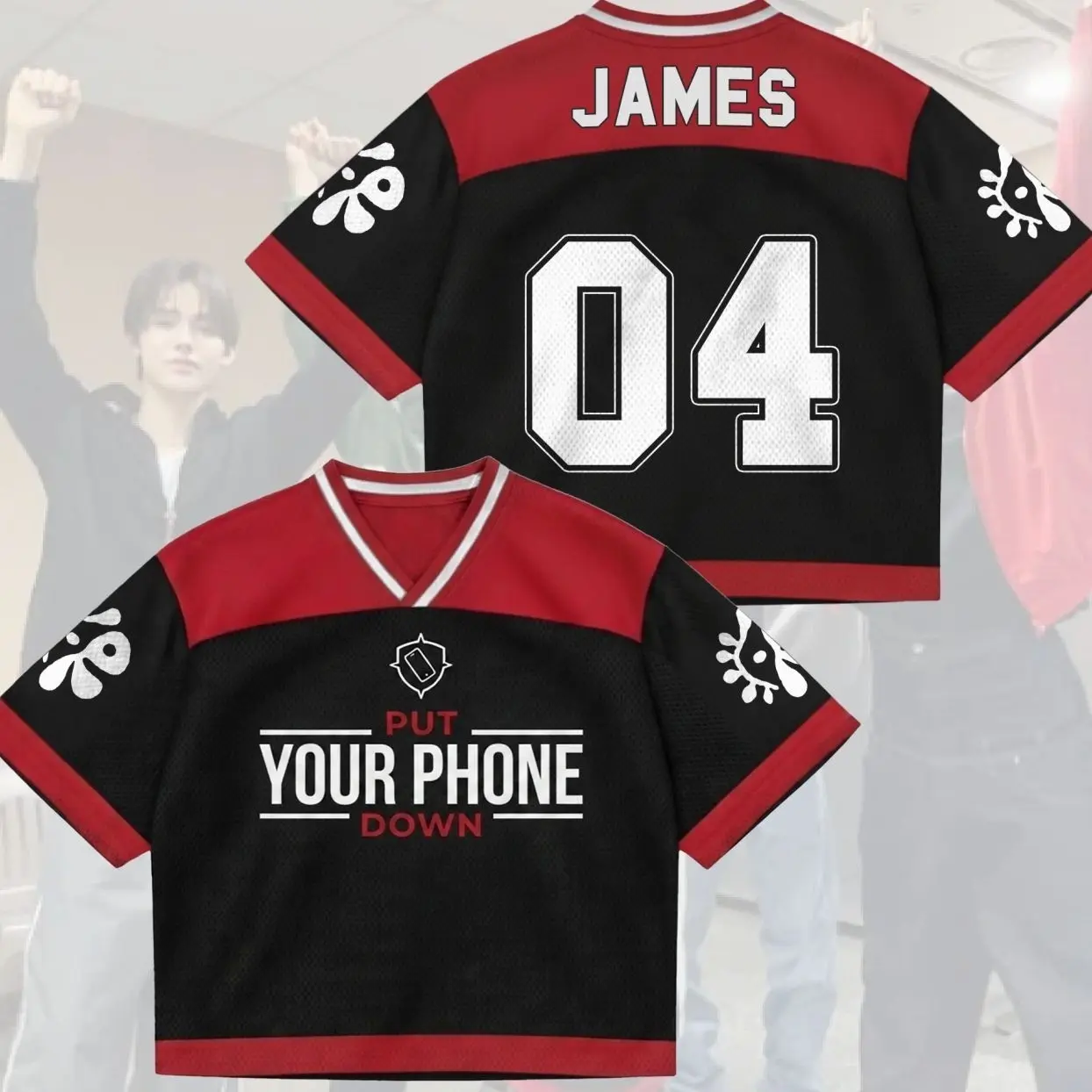 Cortis Tour Put Your Phone Down Mixed Mesh Jersey Gift For Fans S8D