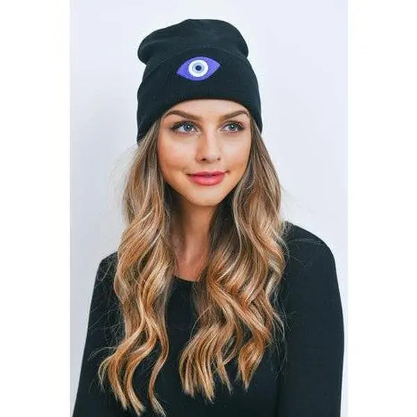 evil eye beanie