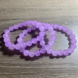 Lavender Beaded Bracelet