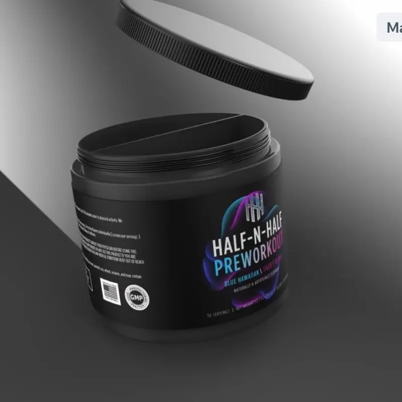 Half-N-Half Preworkout — Blue Hawaiian \ Tiger's Blood