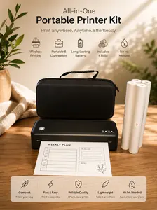Daza Inkless Thermal Portable Printer for Travel, Students, Professionals, Gift, Graduation Gift
