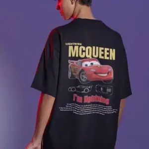 Lightning McQueen Number Shirt Casual Clothing, Lightning McQueen Shirt, Cars Movie T-Shirt, Retro McQueen Cars Shirt, Piston Cup Champion Shirt