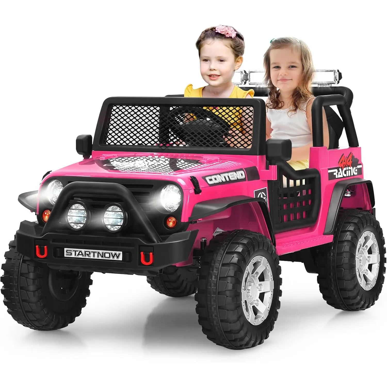 Two Seats - 12V Battery - Pink