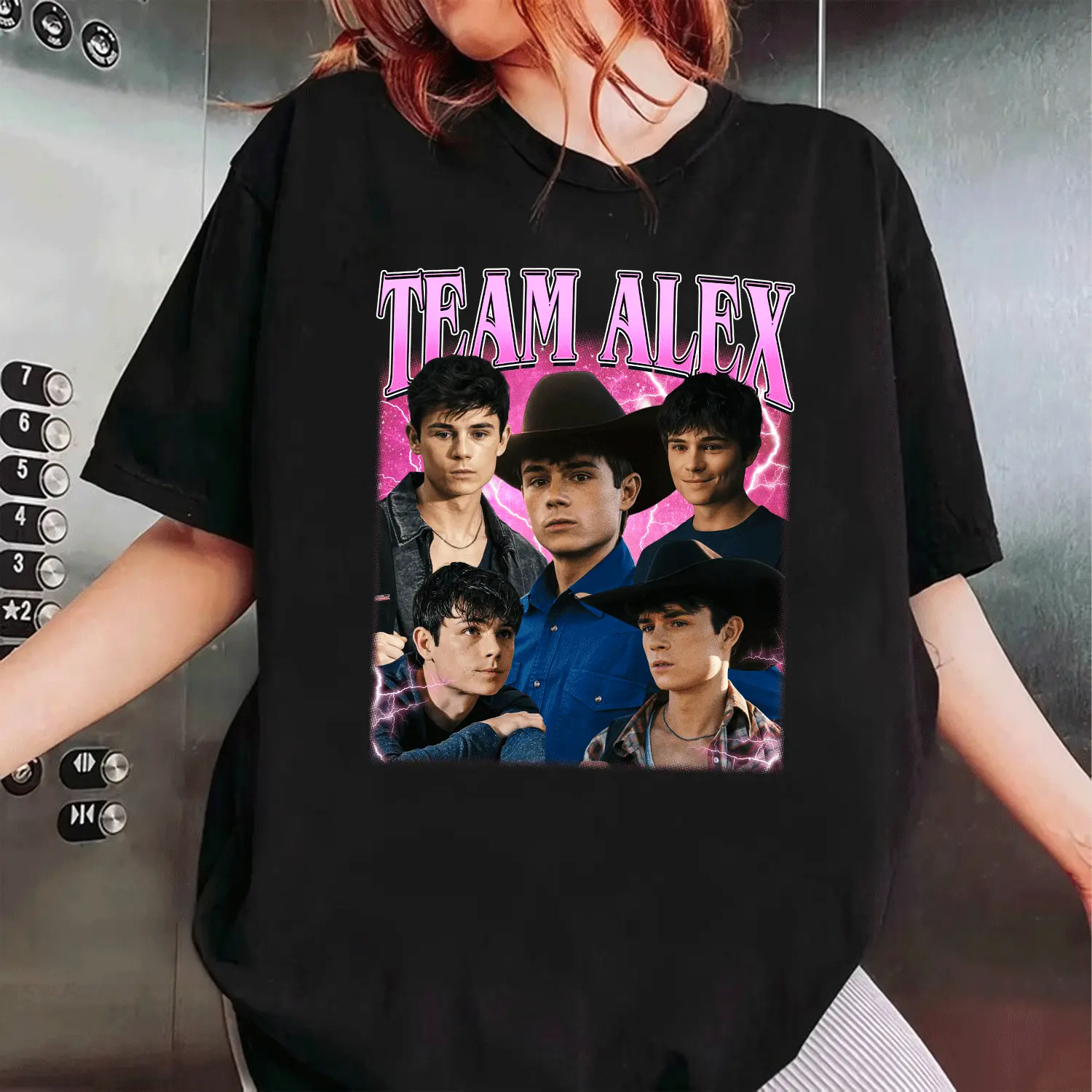 Team Alex Walter Shirt, Silver Falls Cowboy Ranch Bootleg V2, My Life With the Walter Boys. Vintage Y2K Tee