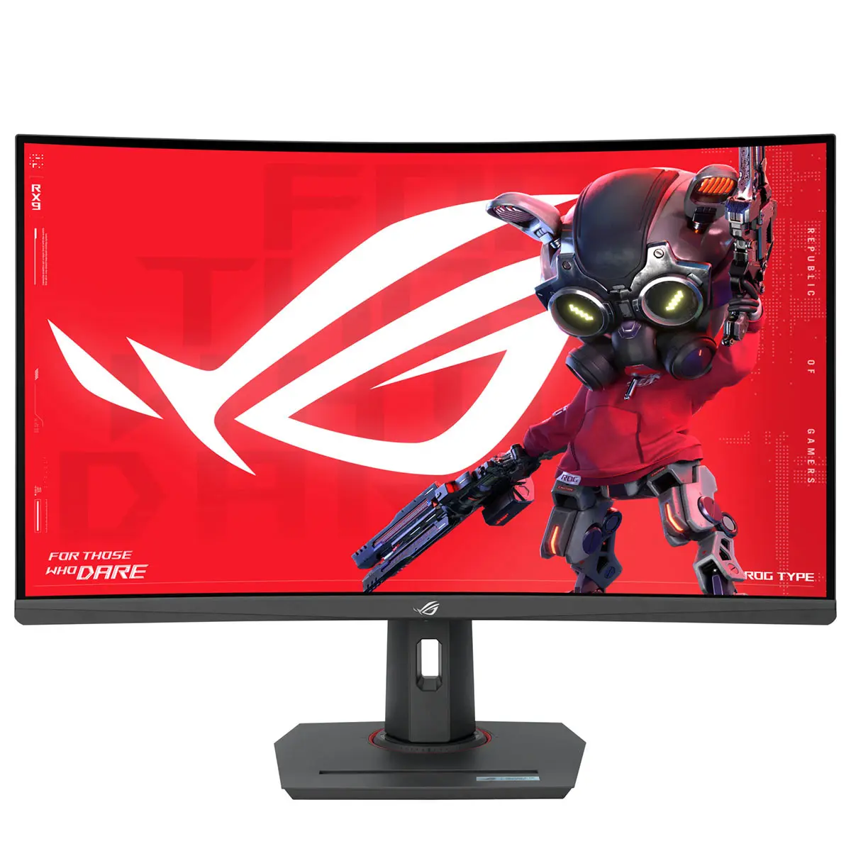 ASUS ROG Strix XG32WCS 31.5" Curved Screen 16:9 WQHD 1440p Monitor, 180Hz Refresh VA Panel Fast LCD HDR Gaming Monitor with Type-C Port