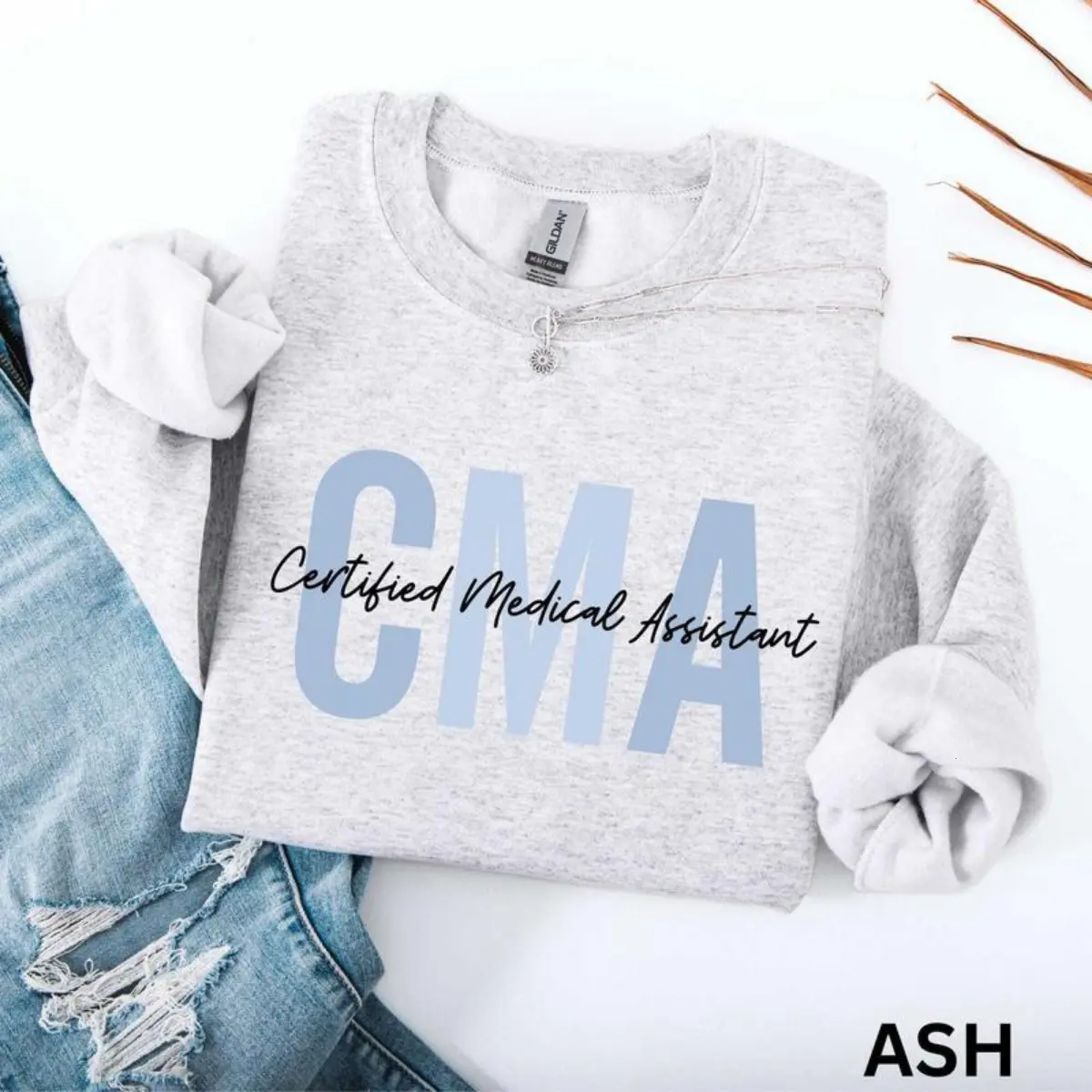 Certified Medical Assistant T-Shirt, Sweatshirt, Medical Assistant T-Shirt, CMA Shirt, Med Assistant T-Shirt, CMA Graduation Cotton Fabric