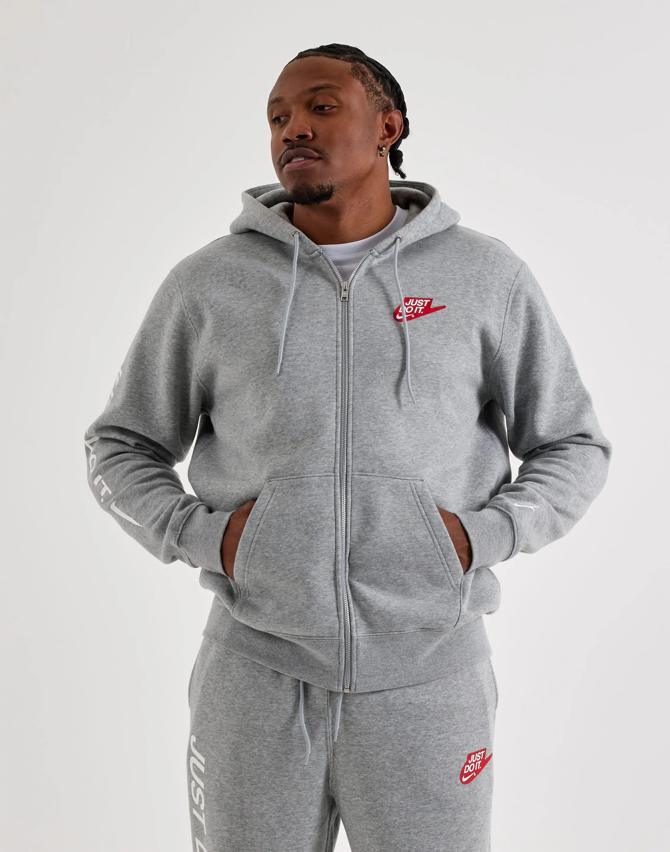 Mens Nike Club Fleece Full-Zip Hoodie